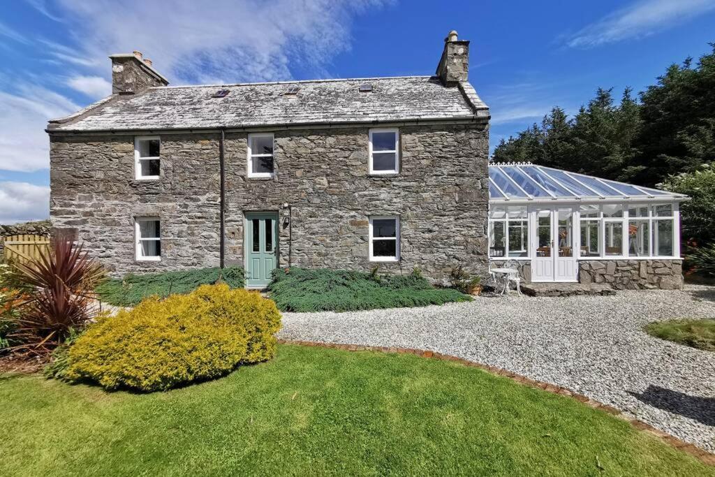Cosy, Coastal Retreat With A Large Garden Villa Monreith Exterior foto