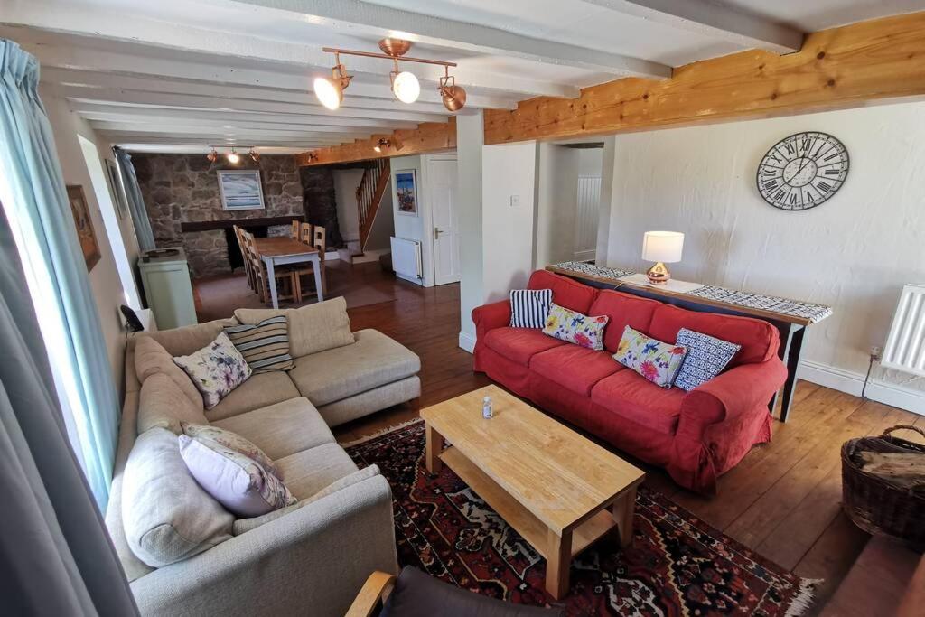 Cosy, Coastal Retreat With A Large Garden Villa Monreith Exterior foto